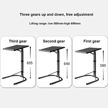Psy Faltbarer Laptop-Tisch, tragbarer Mini-Tisch, Laptop-Ständer, Boden-Computertisch, beweglicher Tisch auf dem Bett, Faltbarer Aufzug Arbeitszimmer, Schlafsofa - 3