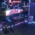 RGB Gaming Schreibtisch mit Fernbedienung mit LED-Beleuchtung Belastbar 150 kg Arbeitstisch Gaming-Tisch Gaming-PC Computertisch Pro Carbon beschichtet mit Getränkehalter & Kopfhörerhaken 120 x 60 cm - 4