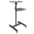 RICOO Beamer-Ständer mit Rollen Projektor-Ständer Rollbar Neigbar (CZ0800) Roll-Wagen Stand-Fuß mit 10-Kg je Ablage-Boden Laptop-Tisch mit Regal Notebook-Ständer - 1
