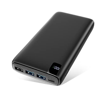A ADDTOP Powerbank 26800mAh, USB C externer Akku mit 18W Power Delivery, Tragbares Ladegerät mit 4 Ports kompatibel mit Smartphone, Tablets und mehr - 1