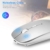 Bluetooth Maus fur Laptop/iPad / iPhone / Mac (iOS 13.3.2 und höher) / PC / Tablet, Wiederaufladbare Leise Mini Maus für Windows / Linux, 3 DPI Einstellbar Bluetooth Silber - 2