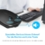 Bluetooth Maus, Wiederaufladbare Leichte Kabellose Maus Kompatibel mit MacBook Pro/Air/Android/iOS Tablet/Laptop/PC/Mac/Computer, Schwarz - 3