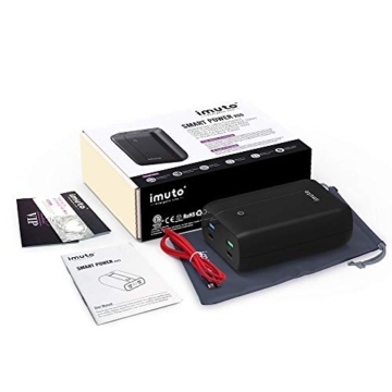 imuto Powerbank Laptop 26800mAh, 138W Tragbares Ladegerät USB C PD 100W (& 60 W) & 2 USB-A (15 W & QC3.0 18 W) externer Akku Pack für Laptops, MacBook Pro/Air Dell XPS iPhone Galaxy Switch Airpods - 8