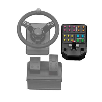 Logitech G Saitek Farm Sim Controller, Farming Simulator mit Steuerpult und Controller, 25 programmierbare Tasten, Tempomat, Schraubengewinde-Justierung, USB-Anschluss, PC/Mac/PS4 - Schwarz - 6