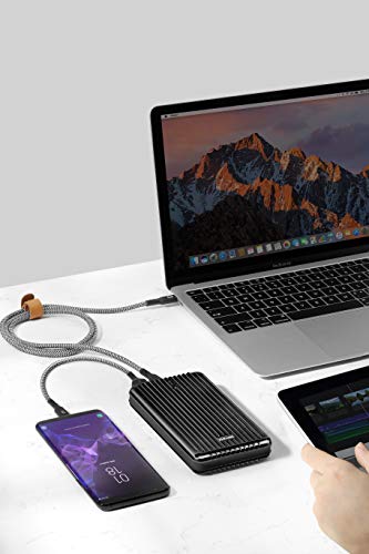 Zendure A6PD Pro 20,000mAh USB-C Powerbank mit 45W Power Delivery für iPhone, Samsung Galaxy, Huawei, MacBook, Laptops usw.-Silber - 5