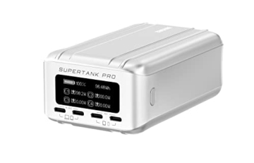 Zendure Power Bank, 100W PD 26800mAh Powerbank für Laptop, iPhone, AirPods Pro, iPad,1 USB-A Adapter, 4 USB-C, OLED-Bildschirm, Schnelles Aufladen - 1