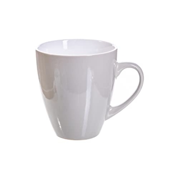 6 XXL Kaffeebecher Pott Set Keramik 540ml in tollem Landhaus Design für Ihr liebstes Heißgetränk für Kaffee, Cappuccino und Latte Macchiato - 2