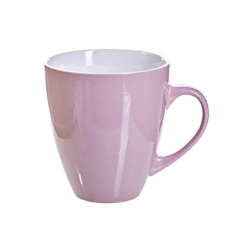 6 XXL Kaffeebecher Pott Set Keramik 540ml in tollem Landhaus Design für Ihr liebstes Heißgetränk für Kaffee, Cappuccino und Latte Macchiato - 3