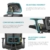 Amazon Brand – Umi Ergonomischer Bürostuhl Atmungsaktiver Schreibtischstuhl aus Netzgewebe mit Verstellbarer Lendenwirbelstütze und PU-Armlehnen gegen Rückenschmerzen（Schwarz） - 2