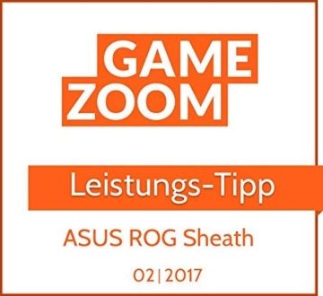 Asus ROG Sheath Gaming Mauspad (Tischunterlage, extra groß) schwarz/rot - 6