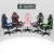 bigzzia Gaming Stuhl aus Kunstleder, Schreibtischstuhl mit Lendenkissen + Kopfstütze Gamer Computer Stuhl Drehstuhl Höhenverstellbar Ergonomisch Bürostuhl, Rosa - 8