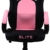 ELITE Gaming Stuhl MG100 EXODUS - Ergonomischer Bürostuhl - Schreibtischstuhl - Chefsessel - Sessel - Racing Gaming-Stuhl - Gamingstuhl - Drehstuhl - Chair - Kunstleder Sportsitz (Schwarz/Pink/Weiß) - 7
