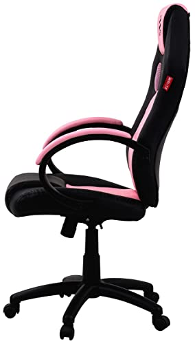 ELITE Gaming Stuhl MG100 EXODUS - Ergonomischer Bürostuhl - Schreibtischstuhl - Chefsessel - Sessel - Racing Gaming-Stuhl - Gamingstuhl - Drehstuhl - Chair - Kunstleder Sportsitz (Schwarz/Pink/Weiß) - 8