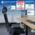 Ergotopia® NextBack | Ergonomischer Bürostuhl gegen Rückenschmerzen | Mit integrierter Lordosenstütze | Zusätzliche Kopfstütze gegen Nackenschmerzen (Schwarz) - 2