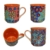 Gall&Zick XXL Tasse Kaffeetasse Teetasse Geschirr Keramik Bemalt Bunt Groß Set/2 - 3