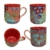 Gall&Zick XXL Tasse Kaffeetasse Teetasse Geschirr Keramik Bemalt Bunt Groß Set/2 - 5