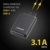 Intenso 7313530 Powerbank XS 10000, externes Ladegerät (10000mAh,geeignetfürSmartphone/TabletPC/MP3Player/Digitalkamera)schwarz - 7