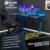 KLIM K140 Gaming Tisch mit LED - 140 x 60 cm Gaming Schreibtisch mit Kabelmanagement und Maus pad - Einfacher Aufbau - Stabiler Schreibtisch aus Metall und Holz - Perfekt für Gaming + Büro - NEU 2022 - 2