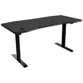 NITRO CONCEPTS D16E Gaming Tisch - Schreibtisch Computertisch 1600x800mm elektrisch höhenverstellbar Carbon Black (Schwarz) - 1