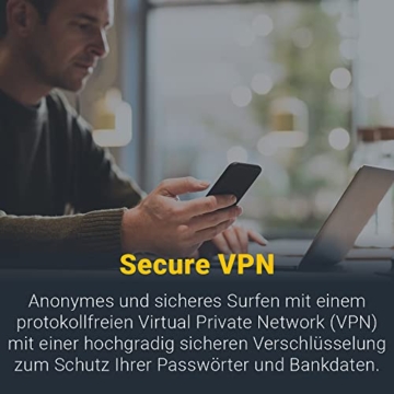Norton 360 Deluxe 2022 | 3 Geräte | Antivirus | Unlimited Secure VPN & Passwort-Manager | 1 Jahr | PC, Mac oder Mobilgerät | Aktivierungscode per Email - 11