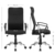 SONGMICS Bürostuhl, ergonomischer Schreibtischstuhl, Drehstuhl, gepolsterter Sitz, Stoffbezug, höhenverstellbar und neigbar, bis 120 kg belastbar, schwarz OBN034B01 - 7