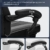 SONGMICS Gamingstuhl, Schreibtischstuhl mit Fußstütze, Bürostuhl mit Kopfstütze und Lendenkissen, höhenverstellbar, ergonomisch, 90-135° Neigungswinkel, bis 150 kg belastbar, schwarz-grau OBG073B03 - 7