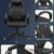 SONGMICS Racing Stuhl Bürostuhl Gaming Stuhl Chefsessel Drehstuhl PU, schwarz, OBG56B - 2
