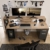 Stella Trading Highscore 4 Tisch Optik, Gaming Schreibtisch mit Schublade und LED-Beleuchtung, Holzwerkstoff, Artisan Eiche/Grau, 182 x 92 x 70 cm - 3