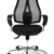 Topstar Open Point SY Deluxe, ergonomischer Syncro-Bandscheiben-Drehstuhl, Bürostuhl, Schreibtischstuhl, inkl. Armlehnen (höhenverstellbar), Stoff, schwarz - 2