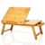 bambuswald© Betttablet | Laptoptisch mit Schublade aus 100% Bambus : ca. 54x35cm- klappbarer Notebooktisch, Betttisch, Lapdesks für Lesen oder Frühstück und Zeichentisch fürs Bett - 1