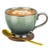 Cappuccino Tassen, Kaffeetasse Groß 500ml Groß Keramik Kaffeetassen Becher, Dickwandige Kaffeetassen mit Untertasse und Löffel, Vintage Cafe Tasse，Große Espressotassen Teetassen Mokkatassen - 1