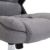 CLP XXL Chefsessel Thor mit Stoffbezug, max. belastbar bis 150 kg, Bürostuhl mit Armlehnen, höhenverstellbar, Drehstuhl mit dickem Polster, Farbe:grau - 6