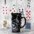 Gift Republic - Grinsekatze Kaffeebecher | Kaffee-Tasse & Tee-Becher in groß ca. 350 ml | XXL Tasse Thermoeffekt | Cool Cat Coffee Mug | Geschenk für Geburtstag, Einschulung, Weihnachten - 2