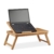 Relaxdays, Natur Höhenverstellbarer Laptoptisch fürs Bett, Bambus Notebooktisch m. Schublade, HxBxT: 30 x 69 x 35 cm, Standard - 1