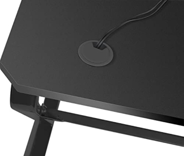 Speedlink SCARIT Gaming Desk - Gaming-optimierter Schreibtisch mit Z-Shape, Kabelmanagement, Headset- und Getränkehalter für zu Hause/Büro, schwarz - 12