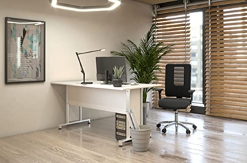 Topstar Open X (N) Chrom, ergonomischer Bürostuhl, Schreibtischstuhl, Stoffbezug, schwarz - 6