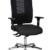 Topstar Open X (N) Chrom, ergonomischer Bürostuhl, Schreibtischstuhl, Stoffbezug, schwarz - 1
