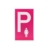 Betriebsausstattung24® Parkplatzschild Frauenparkplatz - Polystyrol, 15,0 x 25,0 cm - Befestigungsart: Zum Verschrauben - Farbe: Dunkel Rosa - Symbol: P, Frau - Gewicht: 100 g - 1