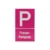 Betriebsausstattung24® Parkplatzschild "Frauenparkplatz" - Polystyrol, 15,0 x 25,0 cm - Befestigungsart: Zum Verschrauben - Farbe: Dunkel Rosa - Symbol: P -Text: Frauen-Parkplatz - Gewicht: 100 g - 1