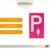 Betriebsausstattung24® Parkplatzschild Frauenparkplatz - Polystyrol, 15,0 x 25,0 cm - Befestigungsart: Zum Verschrauben - Farbe: Dunkel Rosa - Symbol: P, Frau - Gewicht: 100 g - 3