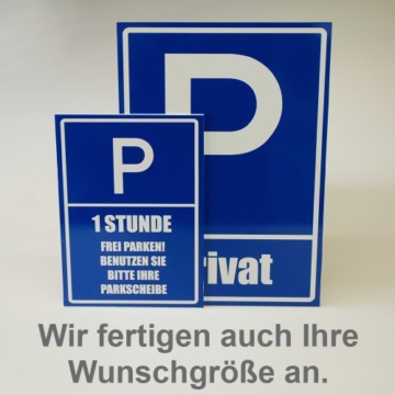 Kiwistar - Parkplatzschild - Aufkleber - Frauenparkplatz rosa - 21 x 15cm - 3