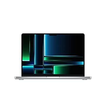 Apple 2023 MacBook Pro Laptop M2 Pro Chip mit 10‑Core CPU und 16‑Core GPU: 14" Liquid Retina XDR Display, 16GB Gemeinsamer Arbeitsspeicher, 512 GB SSD Speicher, beleuchtete Tastatur; Silber - 1