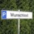 Parkplatzkennzeichnung, Einschlagpfosten inkl Parkplatzschild aus Aluminiumverbund mit Text Digitaldruck-Text - 2