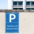 Personalisierbares Parkplatzschild mit eigenem Wunschtext, Schild mit eigenem Text, Schild mit Parkplatz-Motiv ,verschiedene Größen | Made in Germany | (DIN A4 (21 cm x 29,7 cm)) - 7