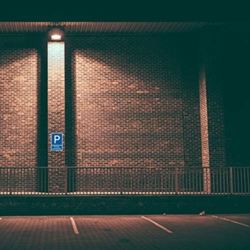 Privatparkplatz Schild (20x30 cm Kunststoff) - Parken Verboten - Privat - Klares Zeichen setzen - Parkplatz Schilder Privatgrundstück - Leicht zu montieren (Blau) - 6