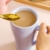 Arawat Groß Tasse 500 ml Teetasse mit Deckel und Sieb Keramik XXL Kaffeetasse Keramik Teetasse mit Löffel & Untersetzer Kaffeebecher Cute Geburtstagsgeschenk Tee Kaffee Tasse Geschenk - 7
