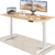 Desktronic Höhenverstellbarer Schreibtisch 160x80 cm - Stabiler Schreibtisch Höhenverstellbar Elektrisch - Standing Desk mit Touchscreen und Integrierten Ladesteckern - 1