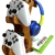 Universeller PS5-Controller-Ständer aus Holz und Headset-Halterung, Gaming-Xbox-Controller, Rack, Schreibtisch-Organizer mit Kopfhörer-Aufhänger für alle PS, Xbox-Switch, Desktop-Gamer-Zubehör - 1