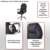 Mendler Massage-Bürostuhl HWC-A69, Drehstuhl Chefsessel, Heizfunktion Massagefunktion Kunstleder - schwarz - 2