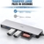 USB C Hub, USB C Adapter mit 4K HDMI Ausgang, 3 USB 3.0-Anschlüsse, SD/TF Kartenleser, kompatibel für MacBook Pro/Air, Laptop und mehr Typ-C-Geräte - 4